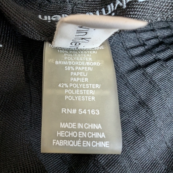 Calvin Klein Black Floppy Hat - Picture 5 of 7